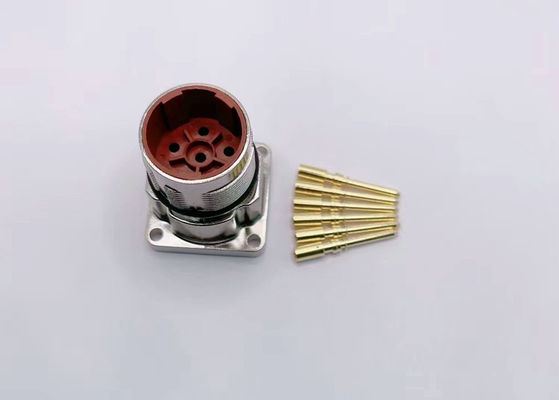 M23 Conector de alambre circular de potencia 6 pines Servo Encoder Hembra Hombre Conector de alambre