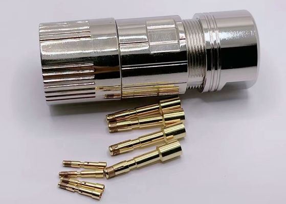 M23 Conector de alambre circular de potencia 6 pines Servo Encoder Hembra Hombre Conector de alambre