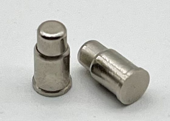Conector de pin Pogo de latón 1A Precisión de corriente nominal mecanizada a través de pines Pogo agujero
