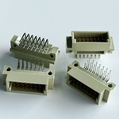 2.54mm Din 41612 Conector 21 Posición Ángulo derecho Hombre 3x7Pin Conector Eurocard