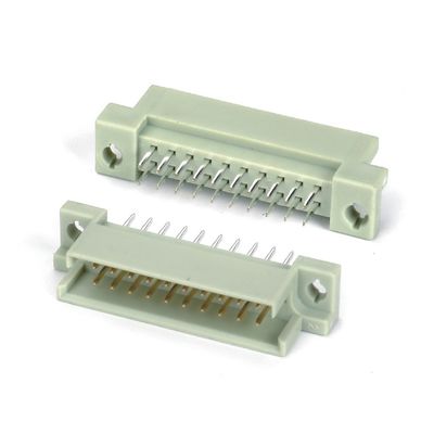DIN 41612 conector 2 fila 10 pines pines femeninos recto a través del agujero 2x5 Pitch 2.54mm DIP