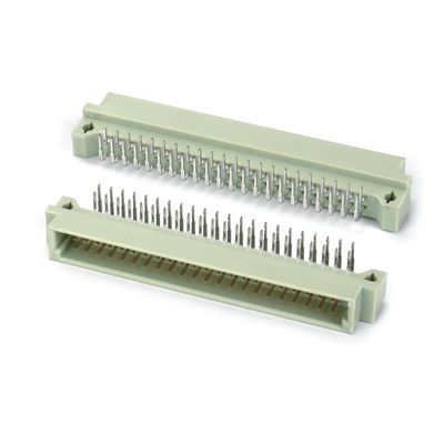 DIN 41612 conector 2 fila 10 pines pines femeninos recto a través del agujero 2x5 Pitch 2.54mm DIP