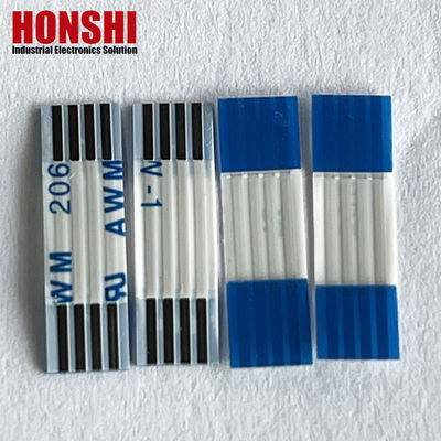 Ffc cable plano personalizado Awm 20624 80c 60v Vw-1 4 6 8 12 15 22 32 40 68 Cable pin Ffc Fpc