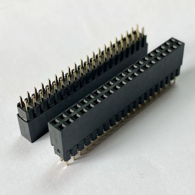 2.54mm Pitch Dual Row H8.5mm Conector de tabla a tabla Conector de cabeza de alfiler femenino