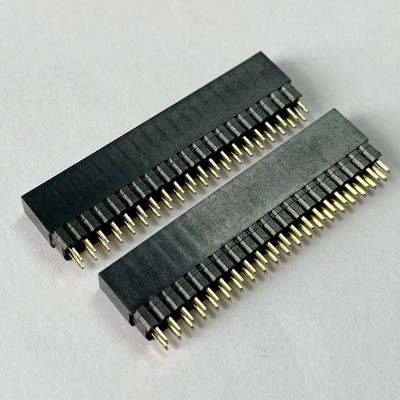 2.54mm Pitch Dual Row H8.5mm Conector de tabla a tabla Conector de cabeza de alfiler femenino