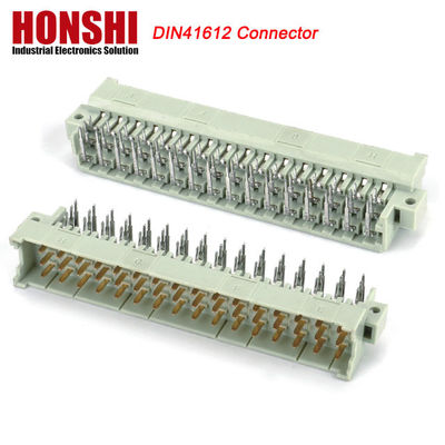 5.08mm DIN 41612 Conector 2 filas 15P Tipo de potencia femenina PCB vertical femenina 7 + 8 P 15Pin