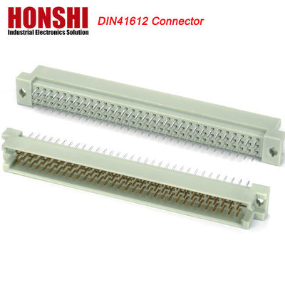 5.08mm DIN 41612 Conector 2 filas 15P Tipo de potencia femenina PCB vertical femenina 7 + 8 P 15Pin