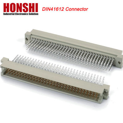 5.08mm DIN 41612 Conector 2 filas 15P Tipo de potencia femenina PCB vertical femenina 7 + 8 P 15Pin