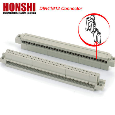 2.54mm Euro DIN 41612 Conector Femenino IDC Tipo 3 filas 64P 96P Conectores para placa de PCB