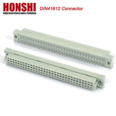 2.54mm Euro DIN 41612 Conector Femenino IDC Tipo 3 filas 64P 96P Conectores para placa de PCB