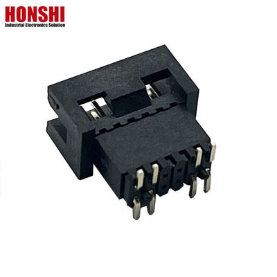1.27mm Pitch H5.7mm SMT Latón Revestido de Oro Caja Hombre Cabecera Conector de PCB