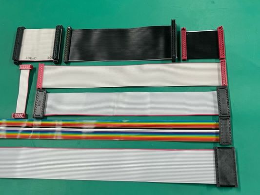 Ul 2561 28 Gauge 2.54 Pitch Dip Cable Assembly Idc 20 Pin Flat Ribbon Cable Wire Harness (Cable con cinta plana y el cable de la banda)
