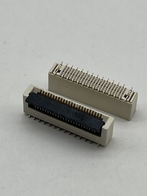 Fpc conector de retroceso de contacto de fondo tipo fpc ffc conector de toma de corriente 0,5 pitch