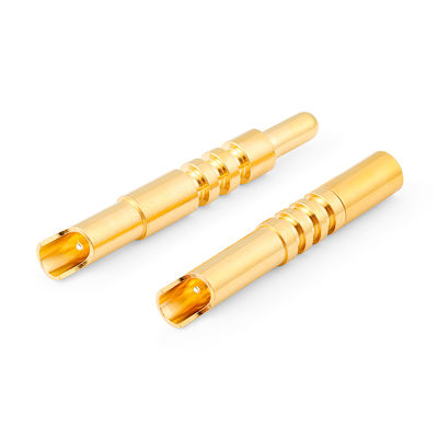 Sonda de prueba personalizada con resorte Pogo Pin de alta corriente 3A 5A 10A con copa de soldadura para necesidades de soldadura