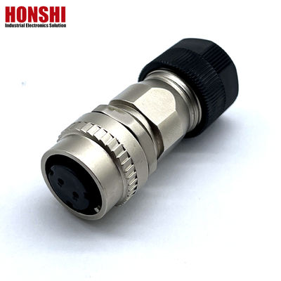 DDK CM10 Serie Conector impermeable masculino femenino con cáscara de aleación de zinc 2 pines / 10 pines terminales de cobre y diseño duradero