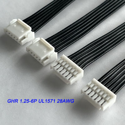 Especificaciones del cable AWG10 Molex 1.25mm Jst GHR GH 1.5mm Arnés de cables para conectores electrónicos y cableado