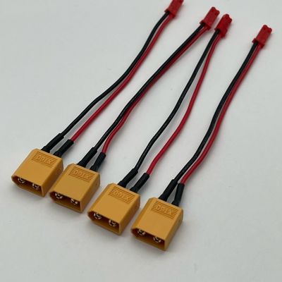 Ensamblaje de arnés de cable OEM Amass Hembra a Macho XT30 XT60 XT90 con conector JST XH SM