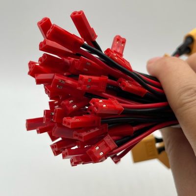 Ensamblaje de arnés de cable OEM Amass Hembra a Macho XT30 XT60 XT90 con conector JST XH SM