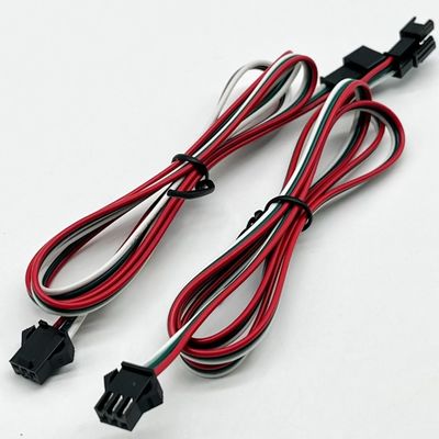 UL1007 Wire Harness Assembly SM 2.54mm 2 Pin 6 Pin 8 Pin Custom Electrical Cable Assemblies