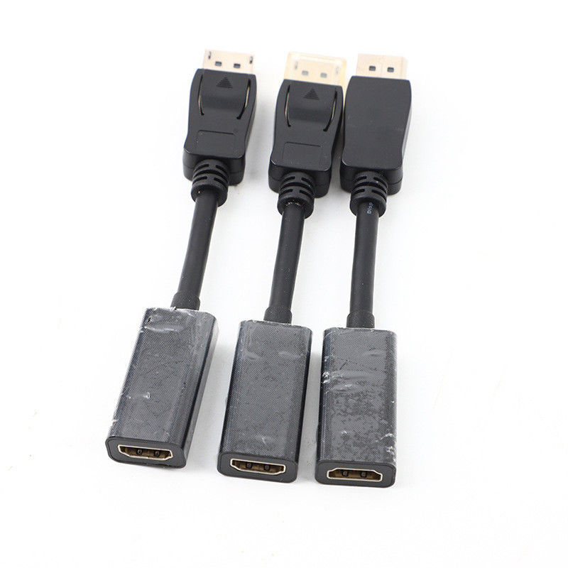 DP Hombre a HDTV Hombre HDTV Adaptador de cable 4K 30HZ Transferencia de datos de carga rápida