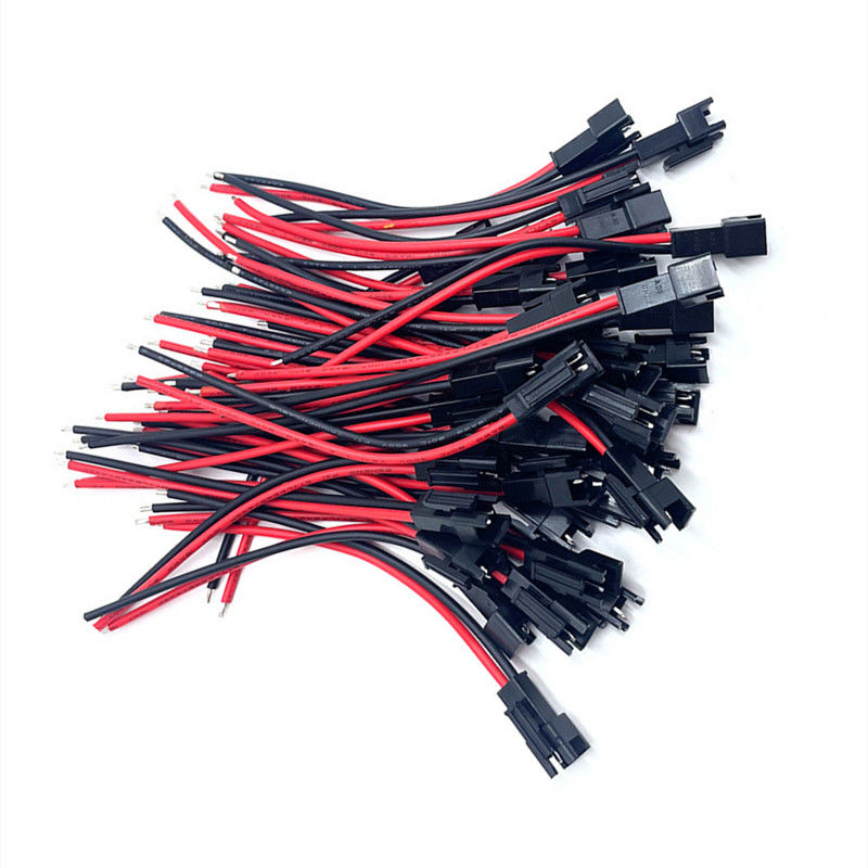JST SM Conjunto de cables de conector 2 3 4 5 6 Pin Arneses de cableado masculino femenino