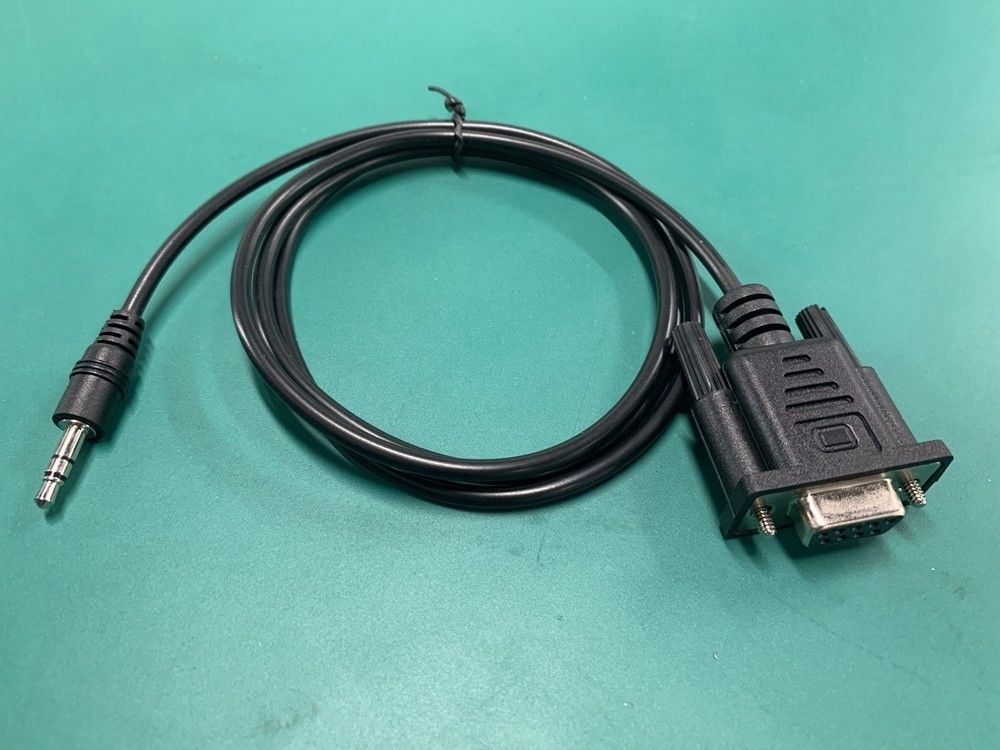 Conjunto de cable moldeado electrónico de macho a macho de cable DB de mujer a 9 pines de cable D SUB