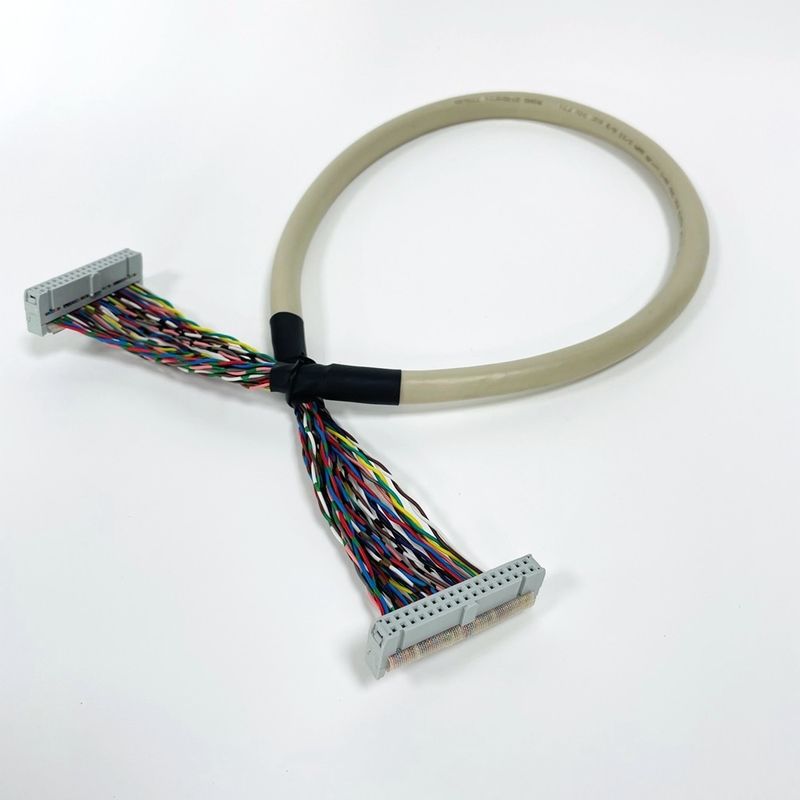 UL20706 Cable redondo IDC 34pin 40pin Pitch 2.54mm Conector IDC para electrónica