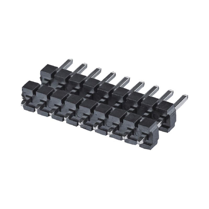 5.08mm Pitch Conector de cabecera de fila única Tipo de inmersión recta 2 - 20 pines H2.5mm