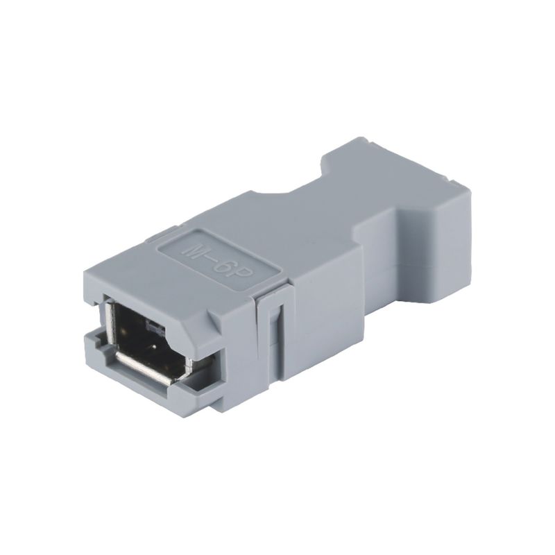 SM-6P Conector de entrada y salida de servidor CN3 masculino IEEE 1394 Conector femenino Tipo de soldadura