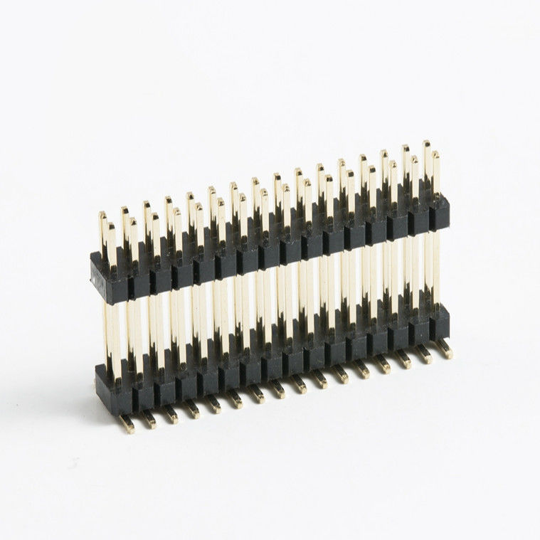 2 - 80 pines Conector de tablero a tablero SMT Pcb doble conector de cabecera de plástico masculino 2.54mm