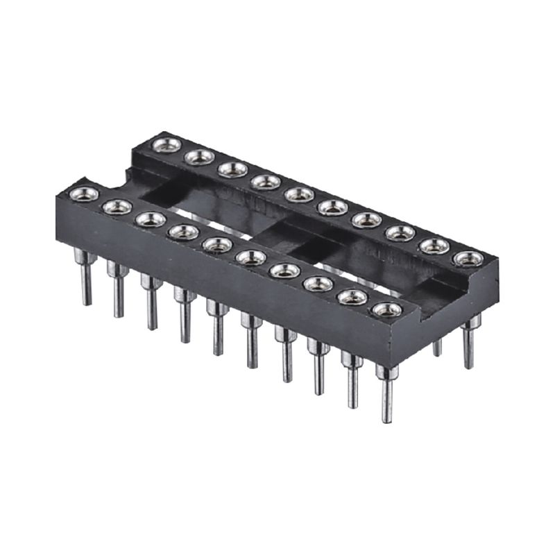 2.54mm Mujer cabezal de pin redondo 8 pin 10 pin 18 pin 28 pin 32 pin 40 pin enchufe IC