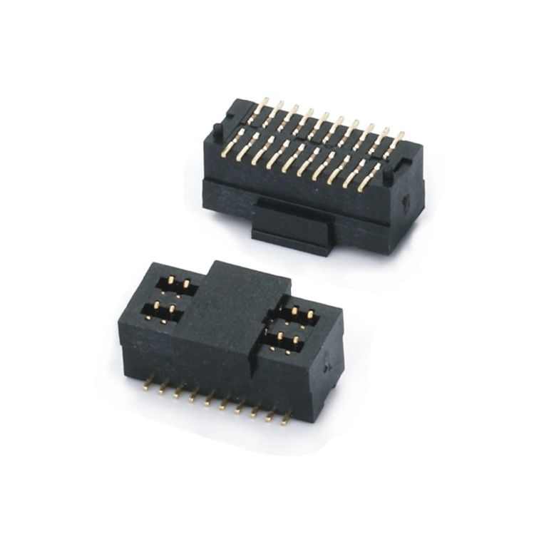 10 - 100 pines de alta velocidad de la tabla a la tabla conector 0,8 mm Pitch conector de cabecera femenina