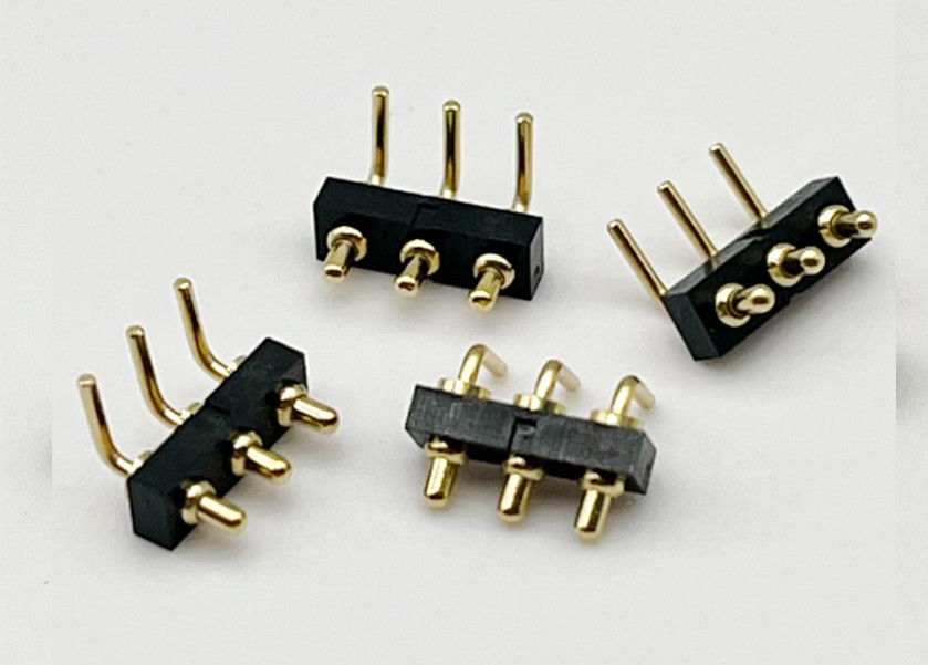 Conector Pogo de 2.54 mm tipo Dip 3pin H1.5mm para conector de agujas
