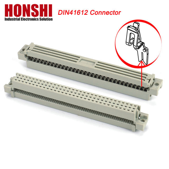 2.54mm Euro DIN 41612 Conector Femenino IDC Tipo 3 filas 64P 96P Conectores para placa de PCB