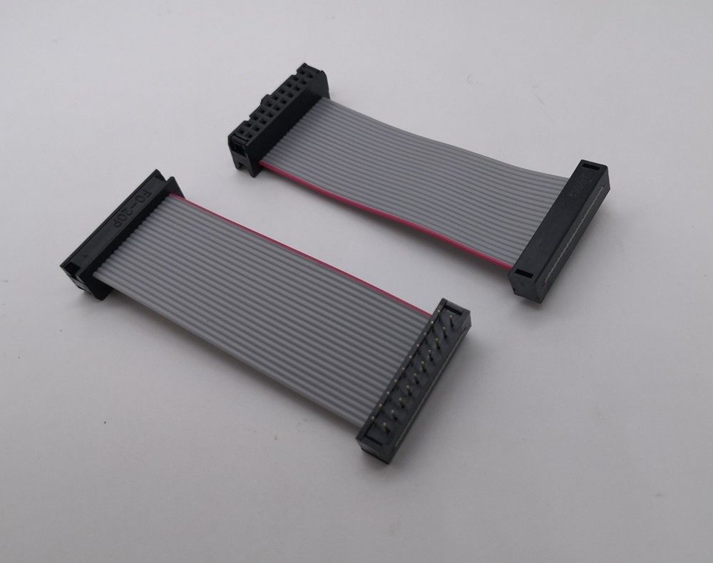 Ul 2561 28 Gauge 2.54 Pitch Dip Cable Assembly Idc 20 Pin Flat Ribbon Cable Wire Harness (Cable con cinta plana y el cable de la banda)