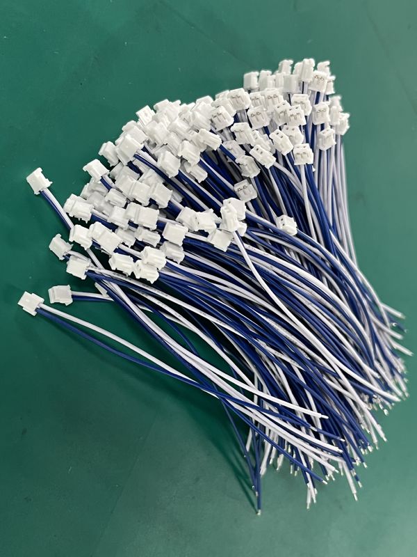 Conector de cable de paso de 1,5 mm 2 3 4 pines Jst Zh 1.5 Ensamblaje de arnés de cable personalizado de 2 vías Cables para AWG24 / AWG26 / AWG28 OEM
