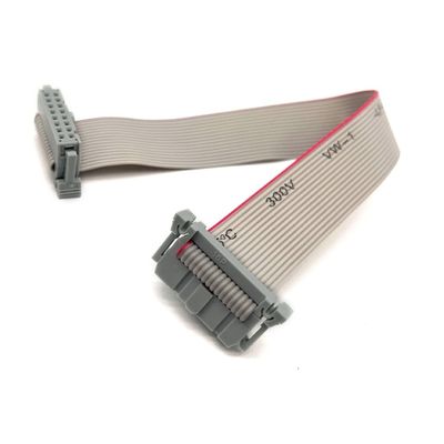 16 pines Flat IDC cinta de cable de arnés de poliéster de PVC 2,54 mm eléctrico 10 cm