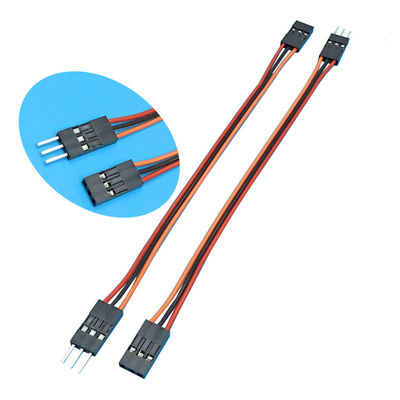 24AWG 3 Pin Dupont Arnés de alambre electrónico femenino y masculino con conector de 2,54 mm