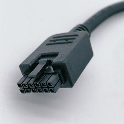 12 Pin Micro Fit 3.0 430251200 Ensamblaje de cable de sobremoldado para cable 24AWG UL