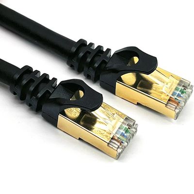 RJ45 SFTP Cable de red Cat5e Cat6a Cat7 Cat8 UTP Cable en red de computadoras