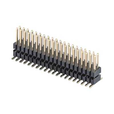 1.27mm doble plástico 2 - 100 conector de encabezado de pines H2.5mm DIP SMT tipo PCB