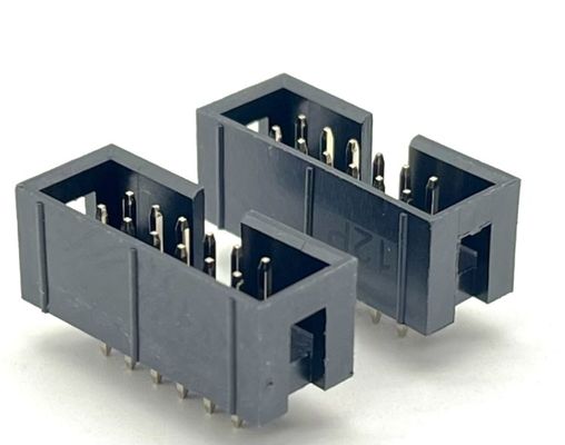 2.54mm Conector de cajas de encabezado recto 12 pines IDC Cajas de encabezado 2x6p