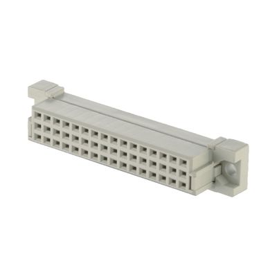 2.54mm 32 Pin Din41612 Conector Tipo IDC Pinos femeninos a través del agujero 3 filas