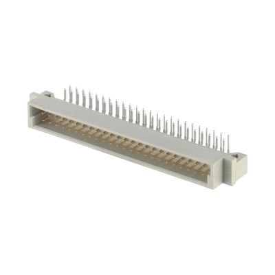 2 filas DIN 41612 conector 64 pin ángulo derecho de penetración 2,54 mm Pitch conector masculino
