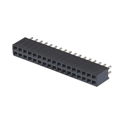 2.0mm H4.3mm DIP Header Femenino Directo 2x2 2x40pin Conector de cabeza femenino