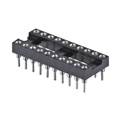 2.54mm Mujer cabezal de pin redondo 8 pin 10 pin 18 pin 28 pin 32 pin 40 pin enchufe IC