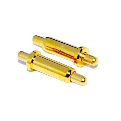 Contactos eléctricos de pin Pogo de doble tipo de PCB cargados con resorte con 10000 ciclos de vida