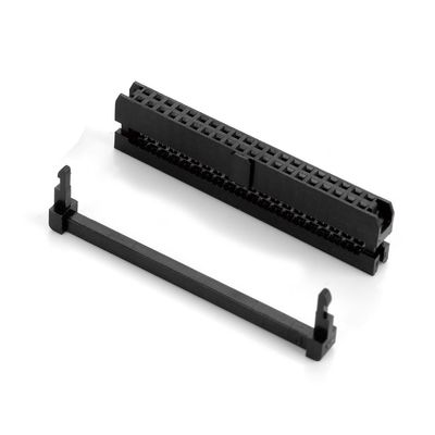 2.0mm Pitch IDC PCB Connector 6 - 64 pines Negro Conector femenino Cable plano Conector FC