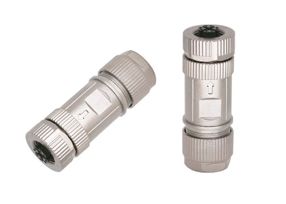 Conector de código circular M12 X Ethernet 8 pin Conector de conector de conector de conector de conector de conector de conector de conector